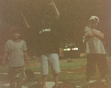 Durham Bulls Dugout after the game with Josh and Joey